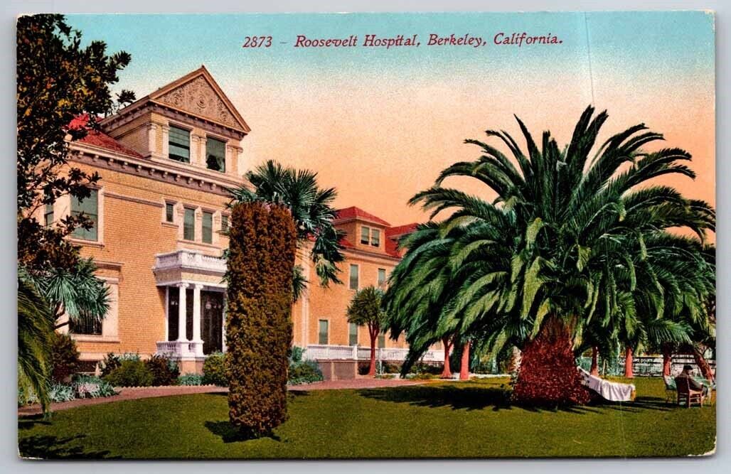 Roosevelt Hospital Berkeley Ca California Postcard