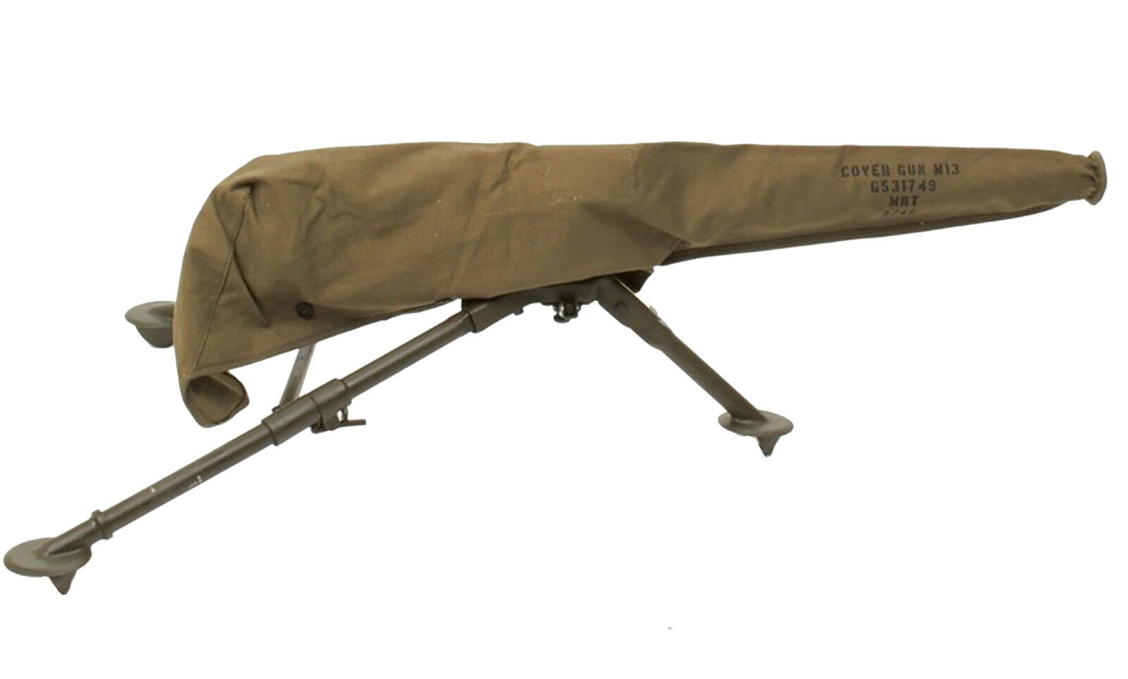 Calyx US WWII 1919 A4 0.30 Cal US Browning M13 Gun Cover Canvas World War Repro