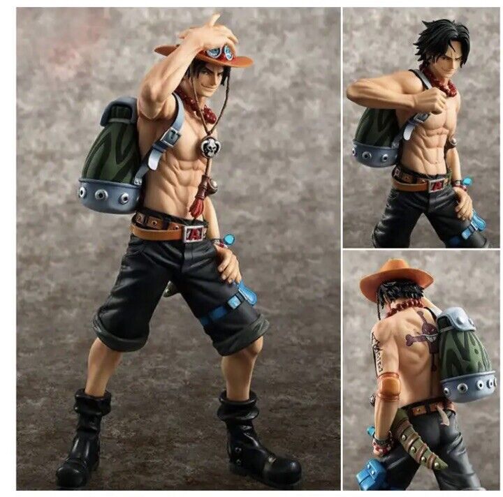 Anime One Piece POP Portgas D. Ace 10th Limited Ver. PVC Figure Toy