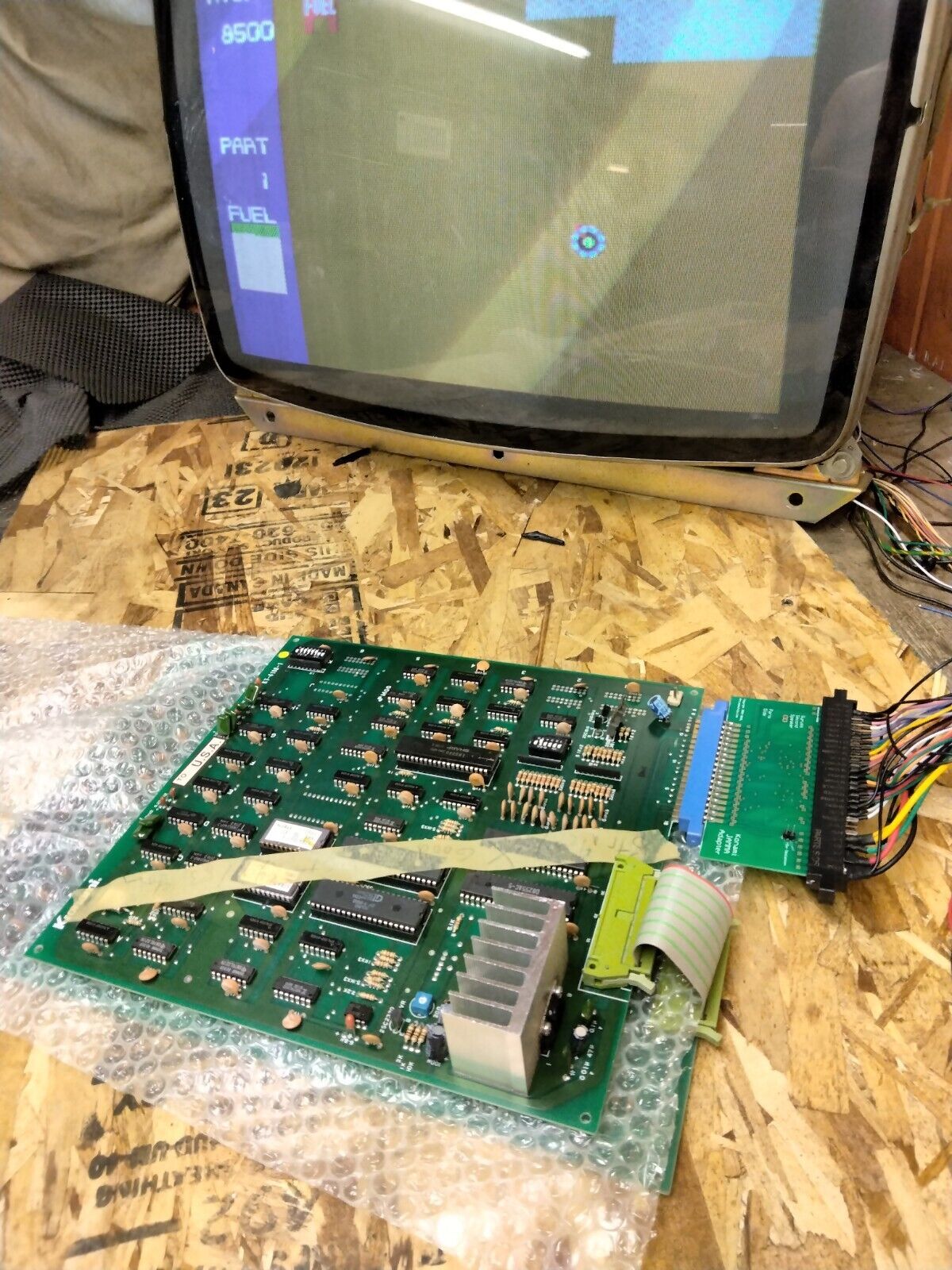 Stern Strategy X PCB NON JAMMA TESTED WORKING. Tested with adapter, adapter not