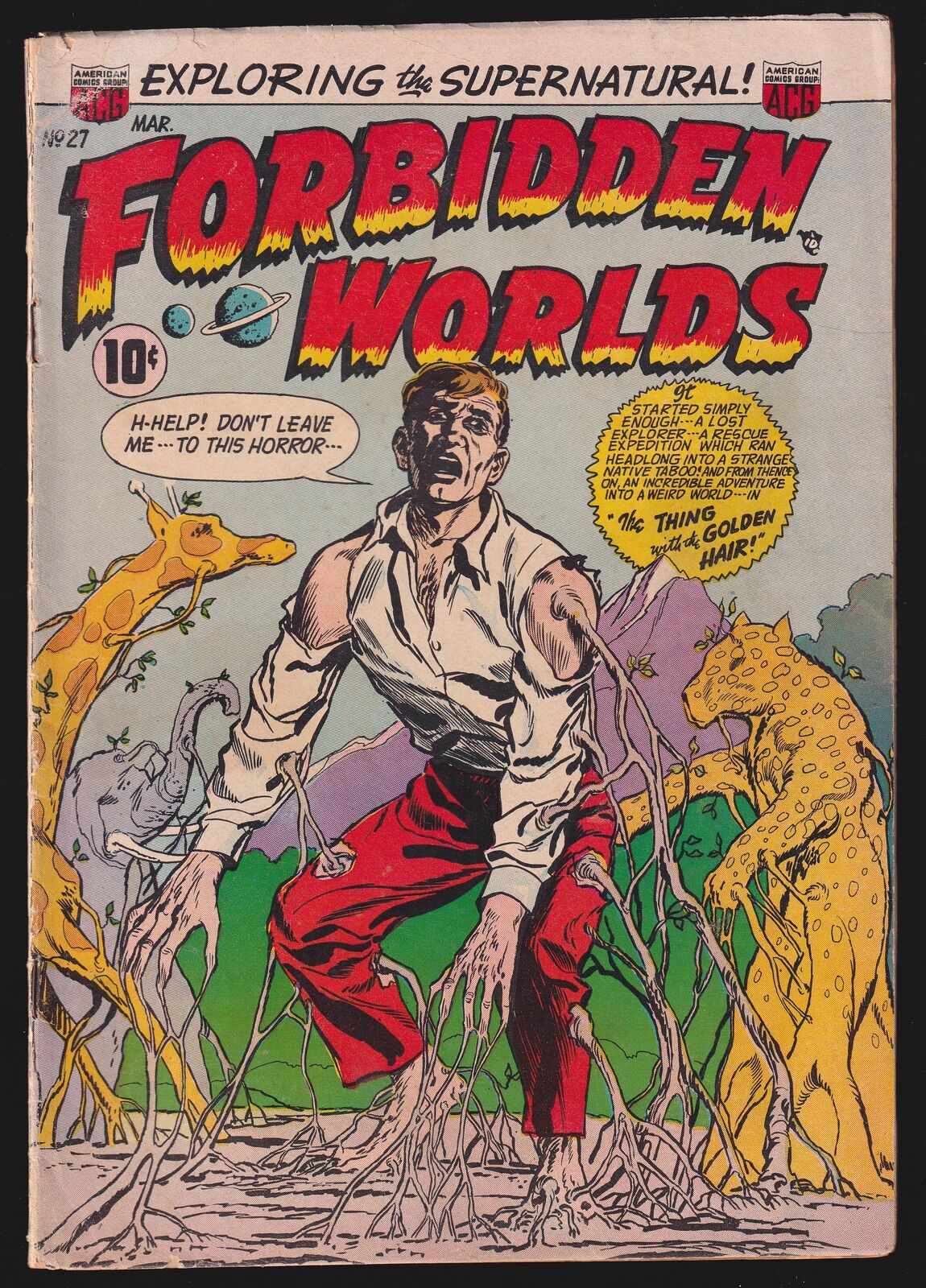 Forbidden Worlds #27 1954 ACG 4.5 Very Good+ comic