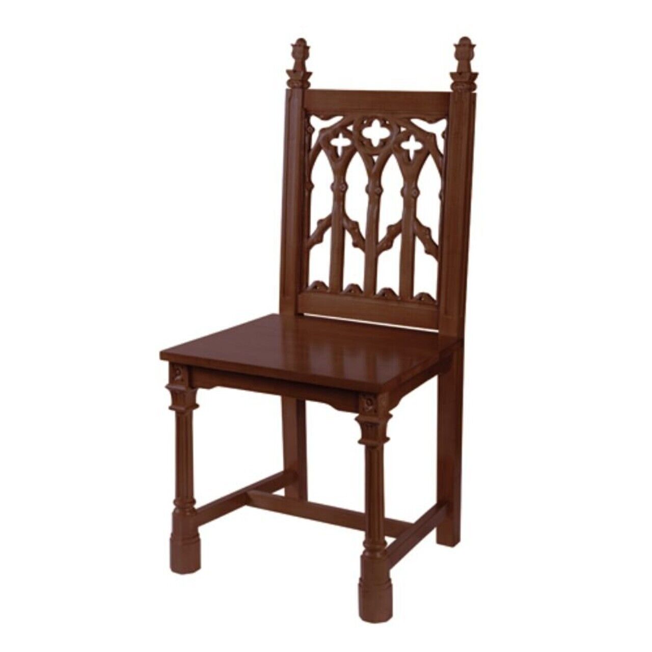 Canterbury Collection Solid Hardwood Side Chair for Church and Sanctuaries 41 In