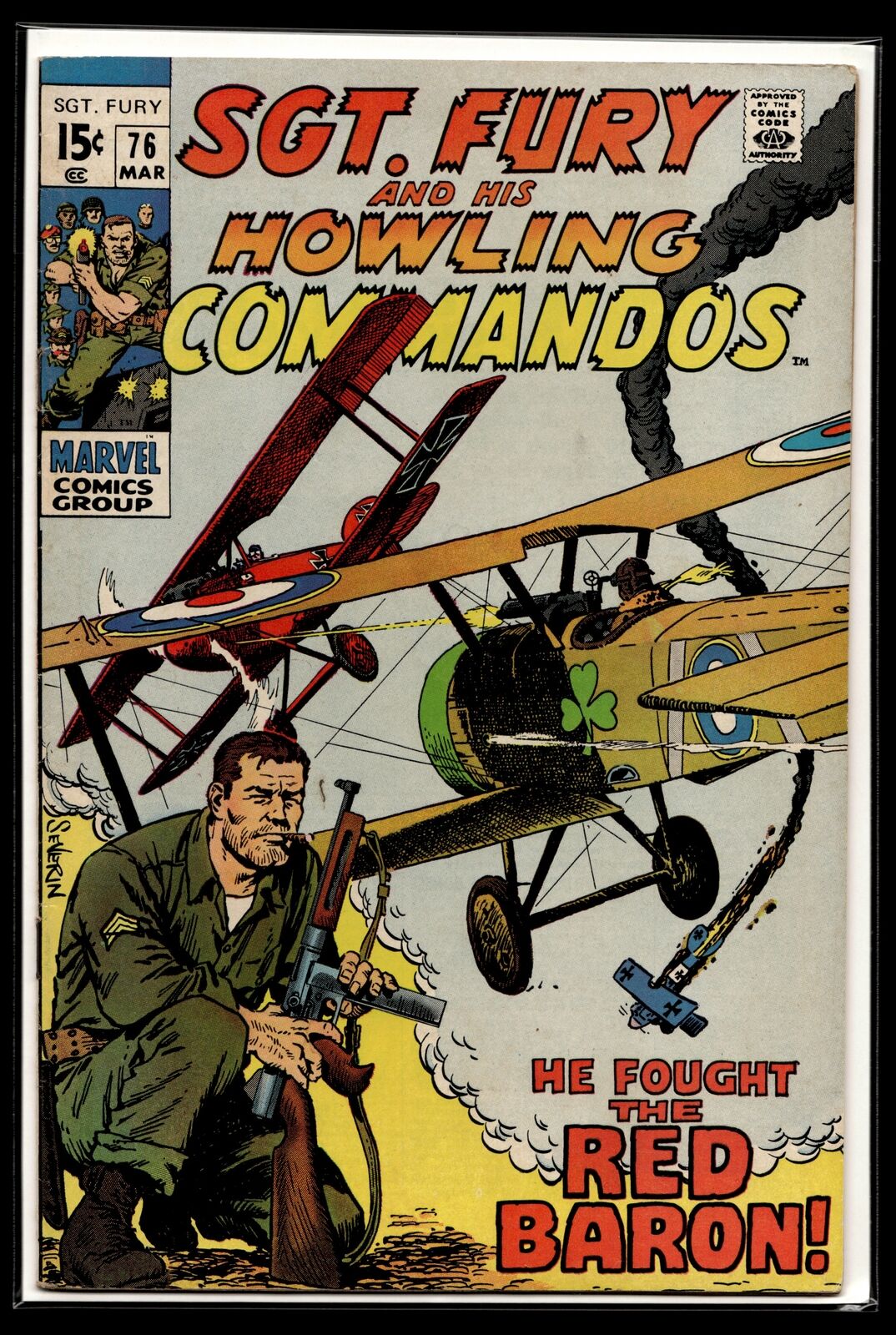 1970 Sgt. Fury and His Howling Commandos #76 Marvel Comic