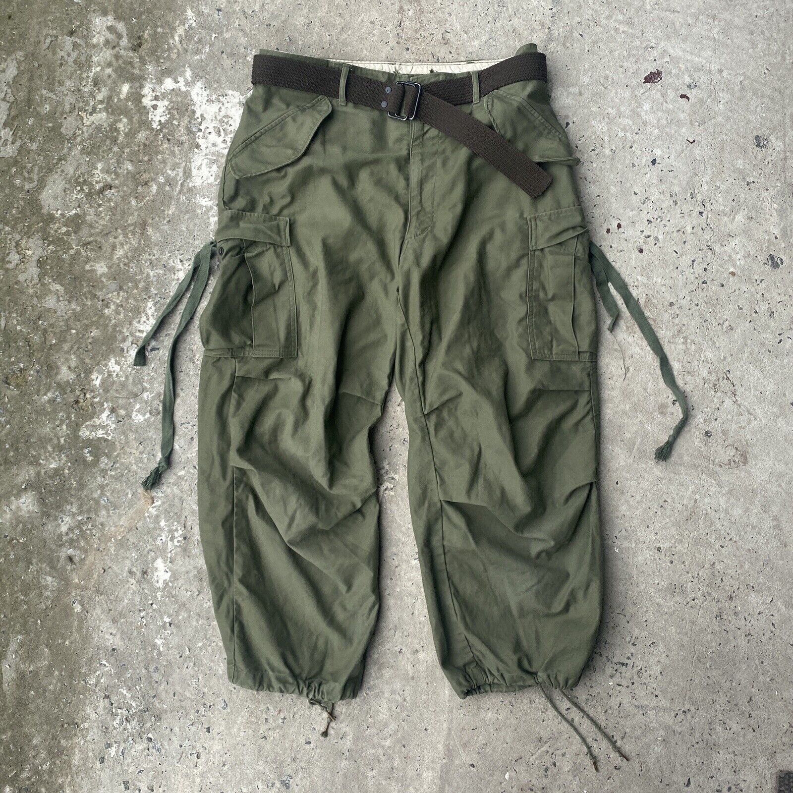 Vintage M65 Field Trouser Mens Regular Medium Green Cargo Pants 1967 Vietnam