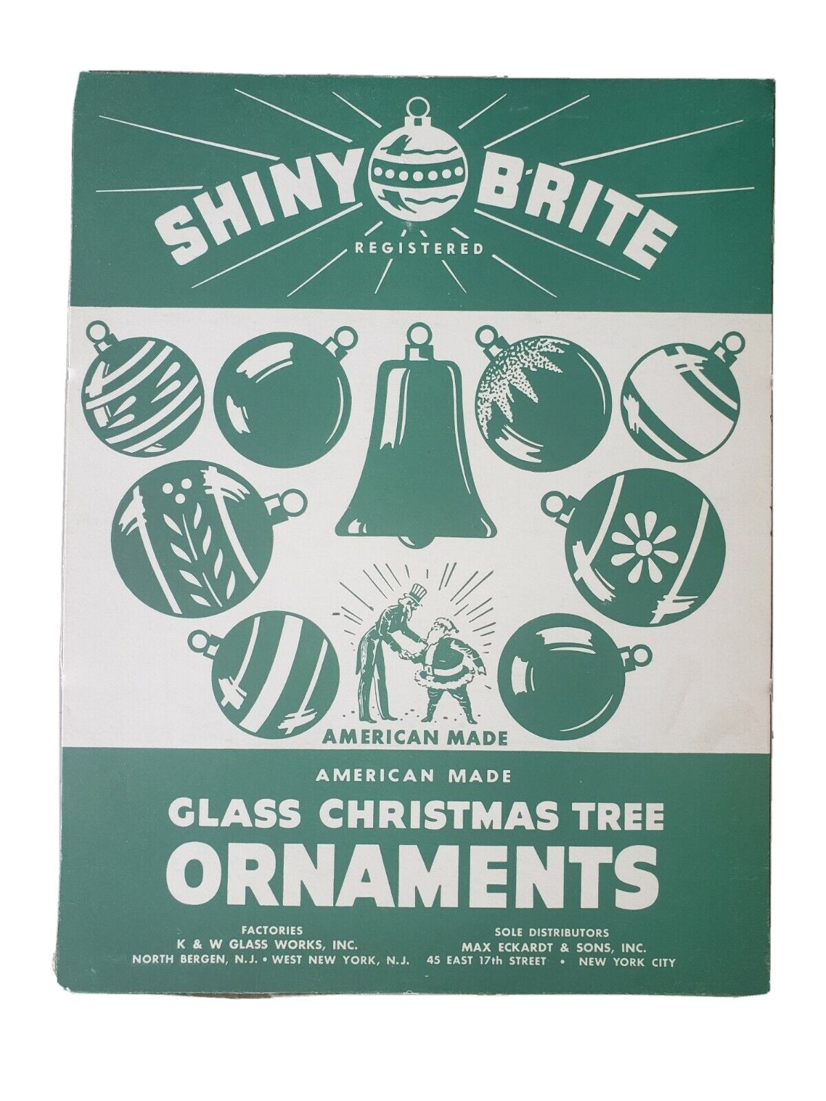 Vintage Shiny Bright Glass Christmas Ornaments Bulb GOLD 2 Box Lot 24