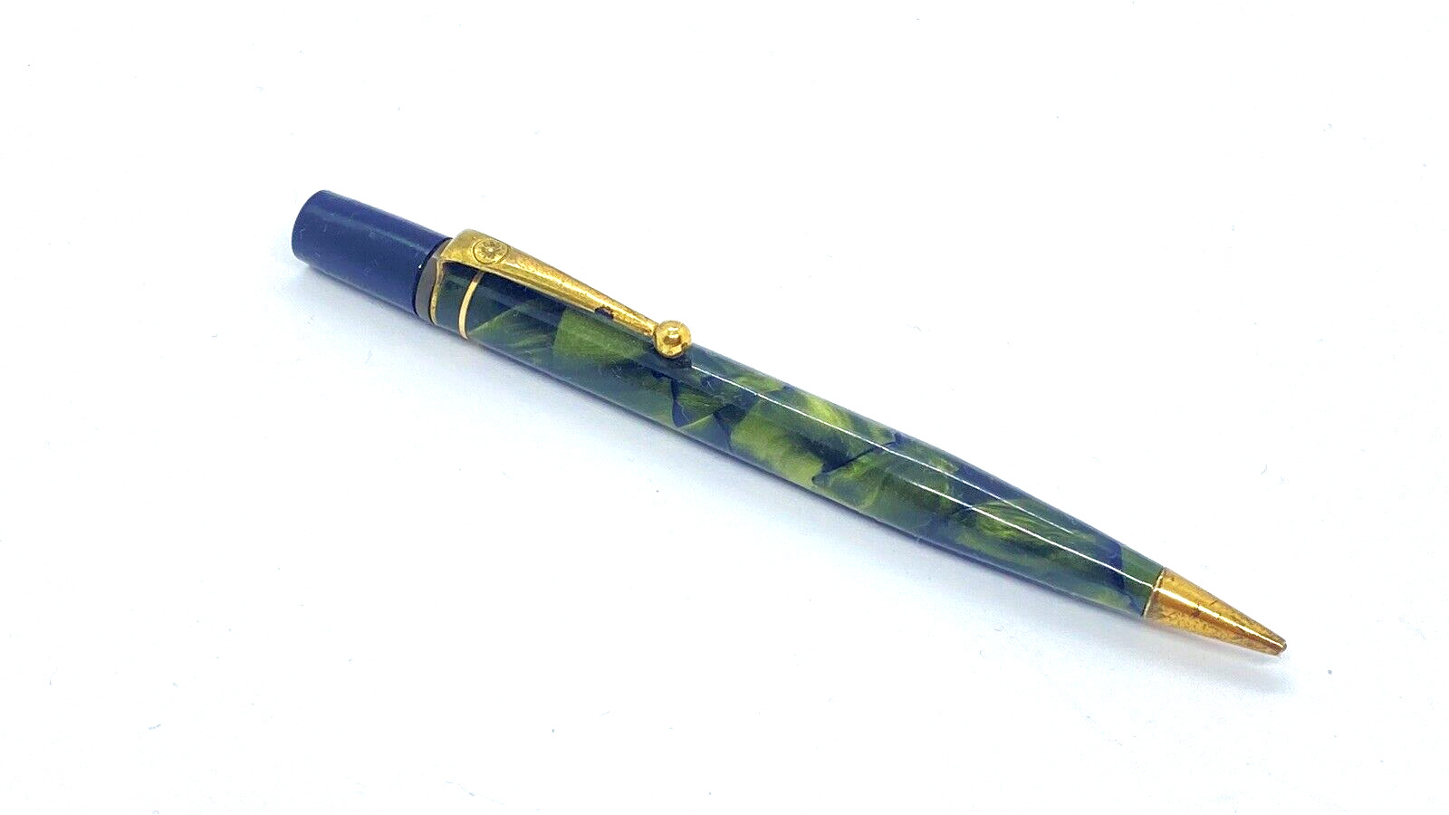 ONOTO THE PENCIL IN GREEN MARBLE WORKS FINE MADE IN ENGLAND