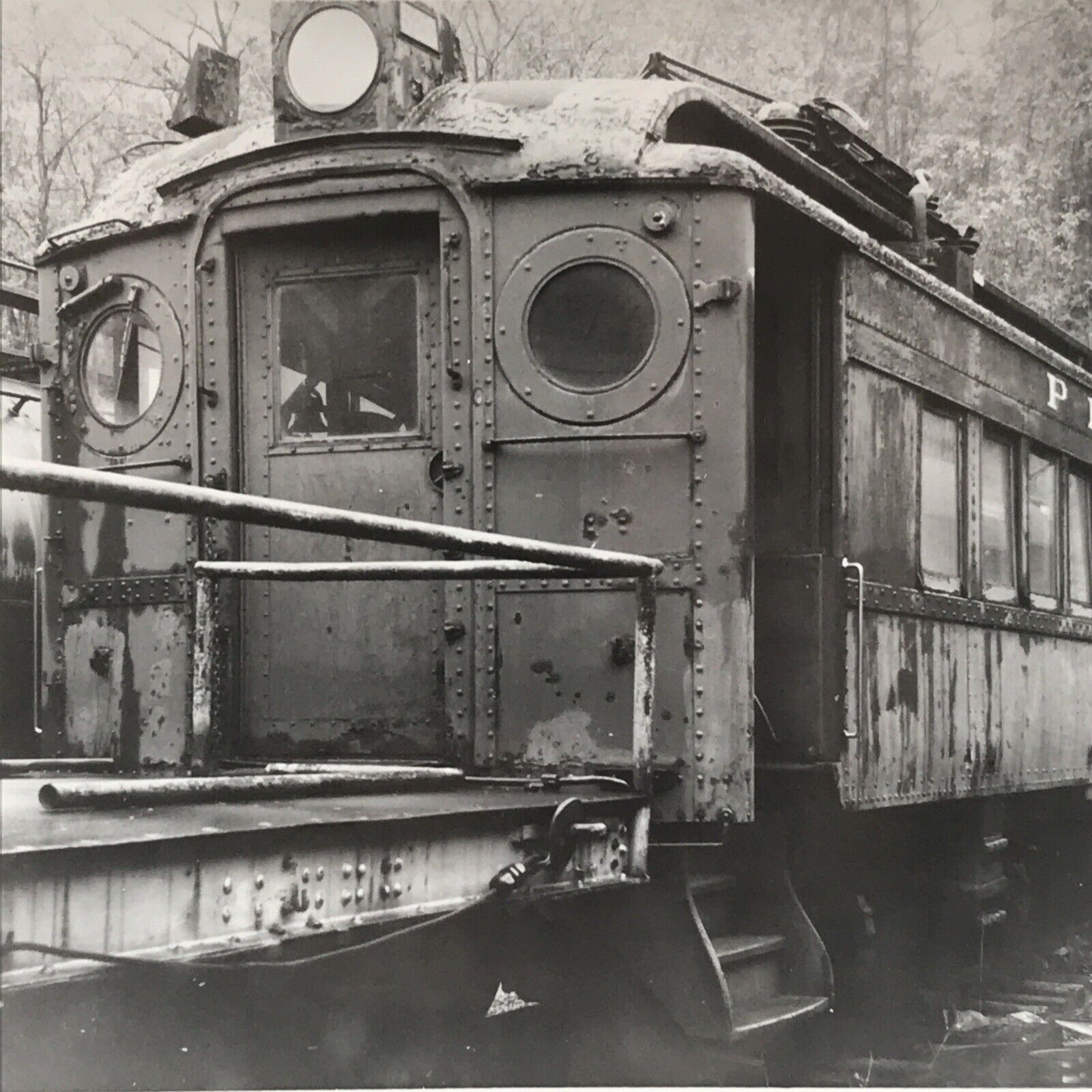Pennsylvania Railroad PRR #526 Electric MY Coach Train Photo Chattanooga TN 1975