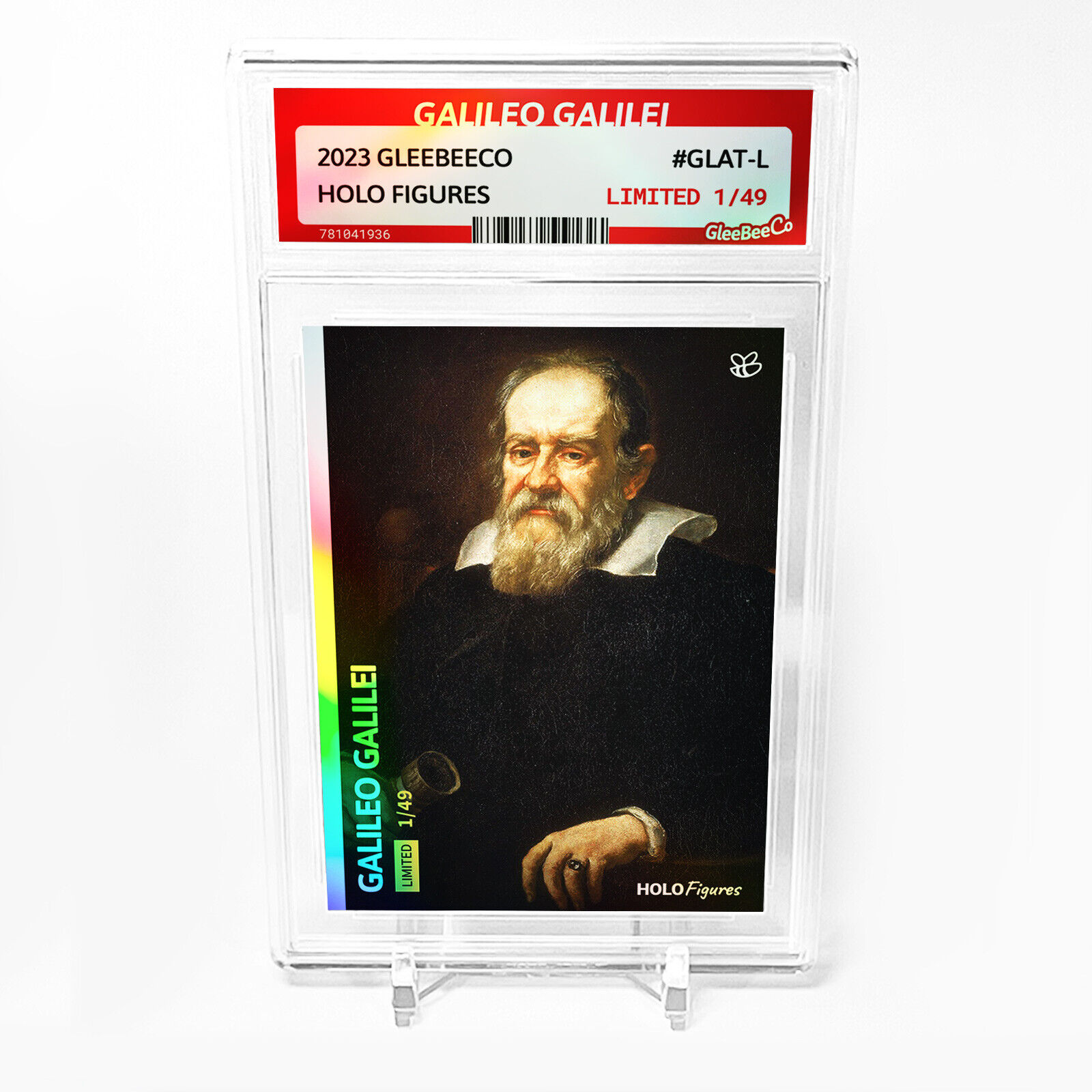 GALILEO GALILEI Astronomer Card 2023 GleeBeeCo Holographic #GLAT-L /49
