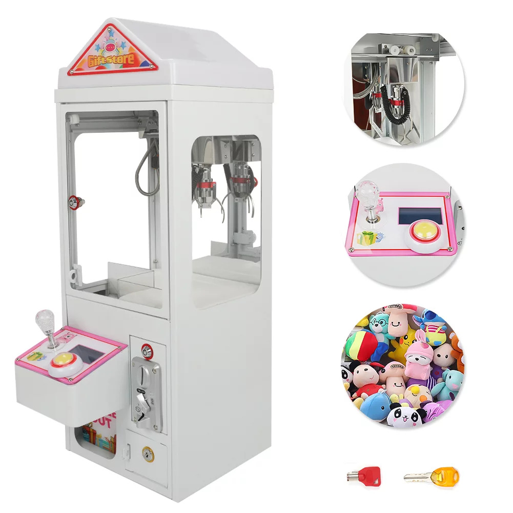 Electronic Claw Crane Mini Doll Machine Arcade Candy Grabber Toy For Kids Gift