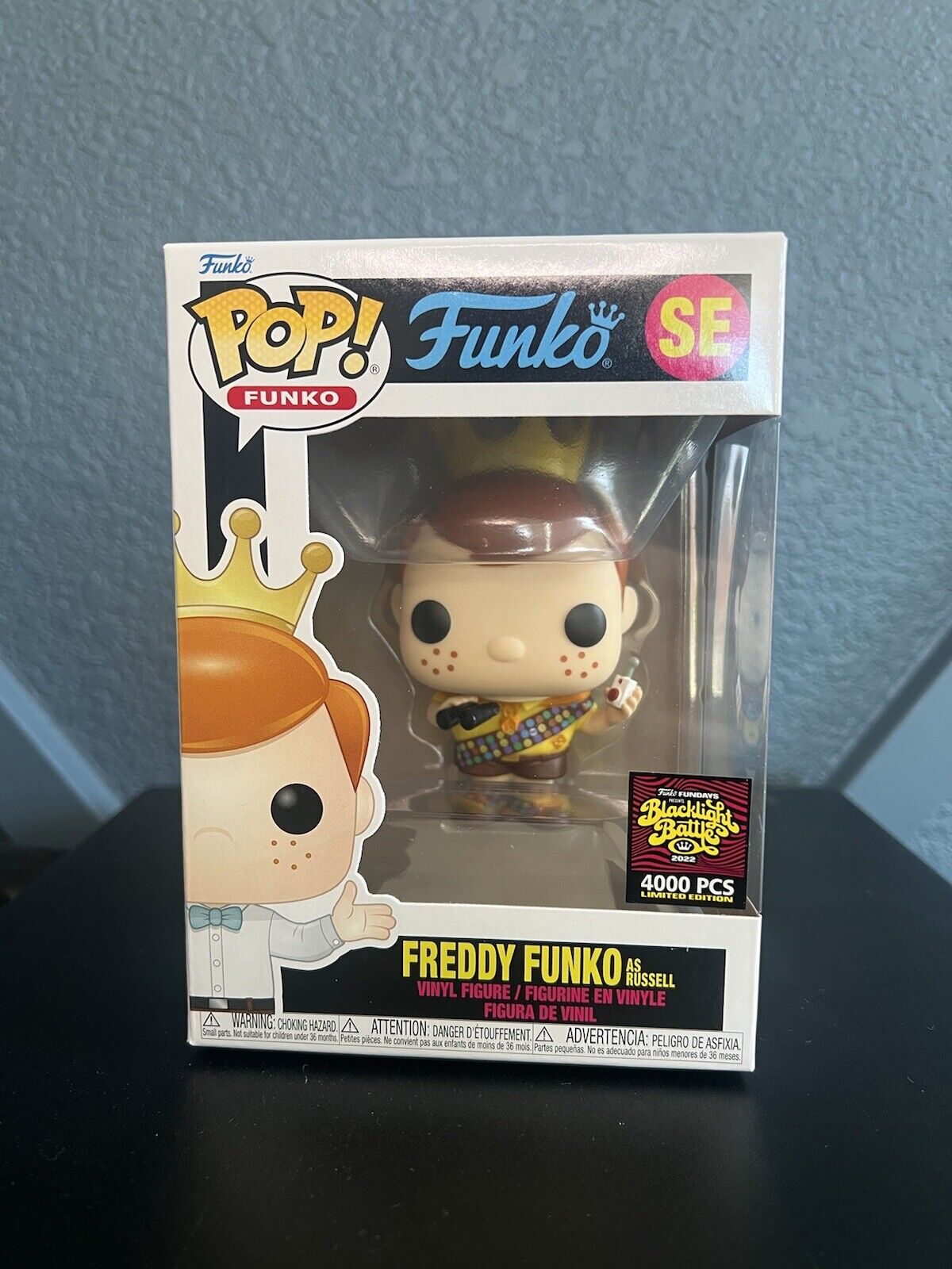 FUNKO POP FREDDY AS RUSSELL UP DISNEY *LE 4000* FUNDAYS EXCLUSIVE