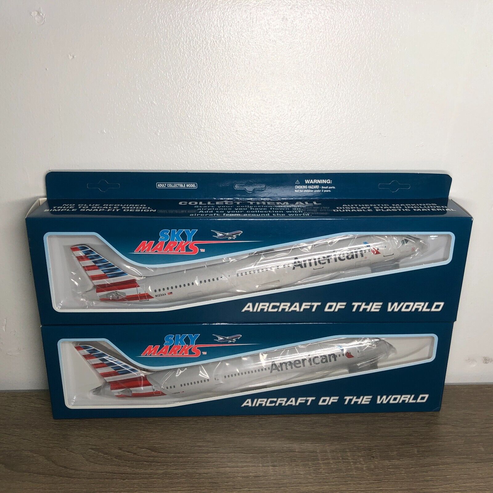 Airplane Model Kit American Airlines AirBus A321 Boeing 787-8 Scale 1:200 Lot 2