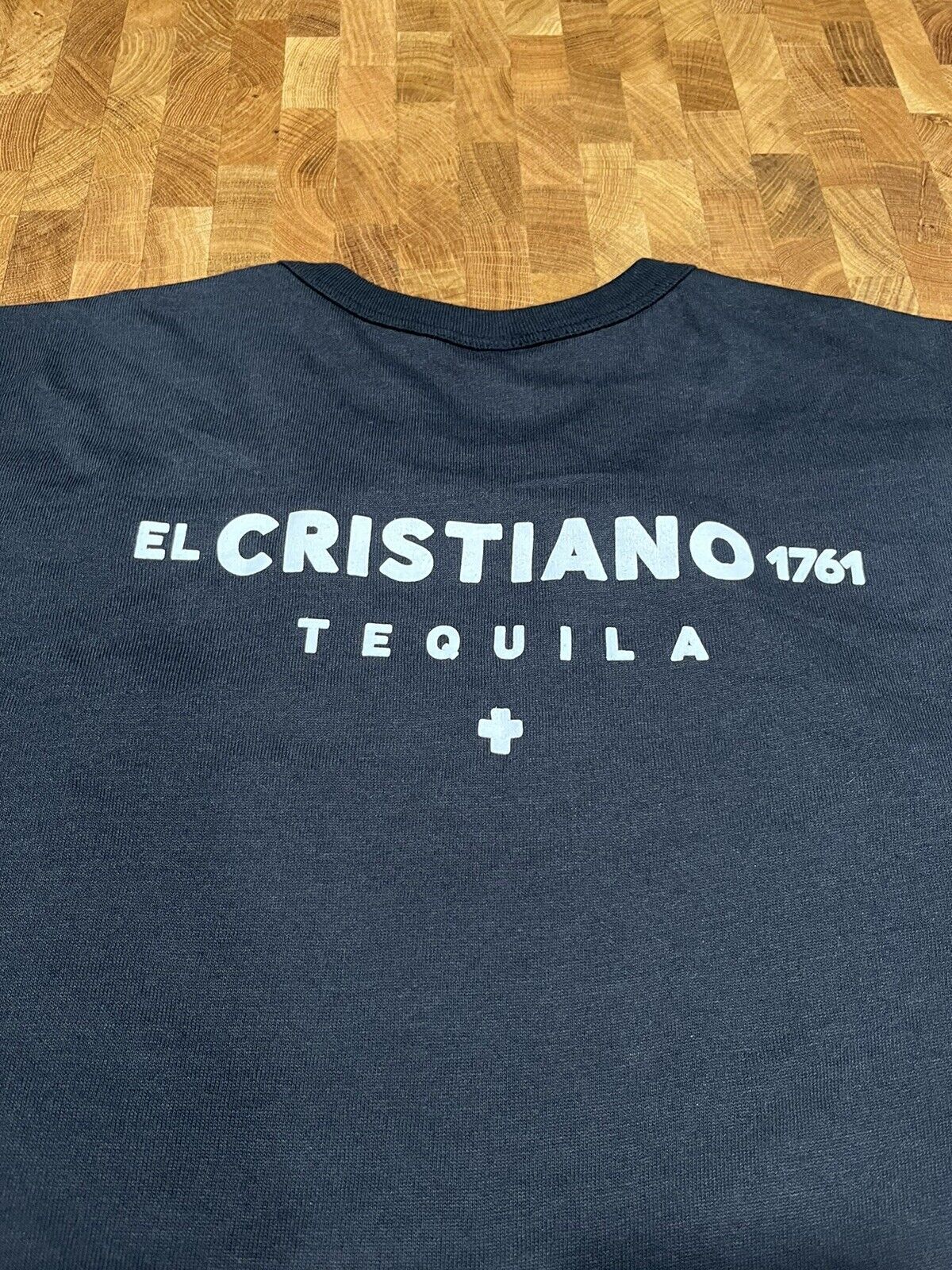 El Cristiano Tequila Black Shirt (XL)