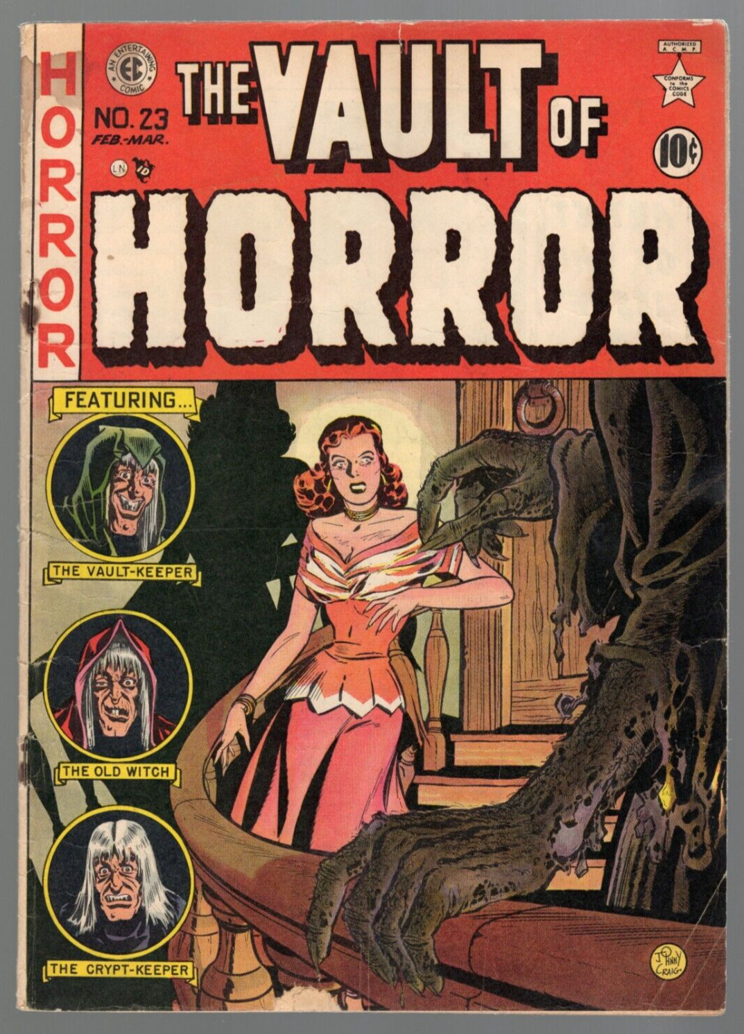 Vault of Horror #23 EC 1952 VG 4.0