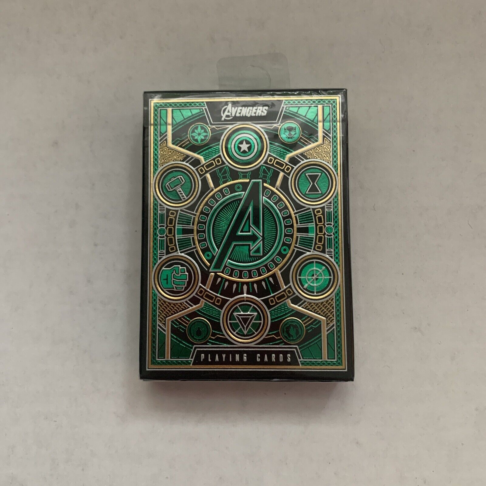 Avengers Green Theory 11 Standard Poker Size Playing Cards