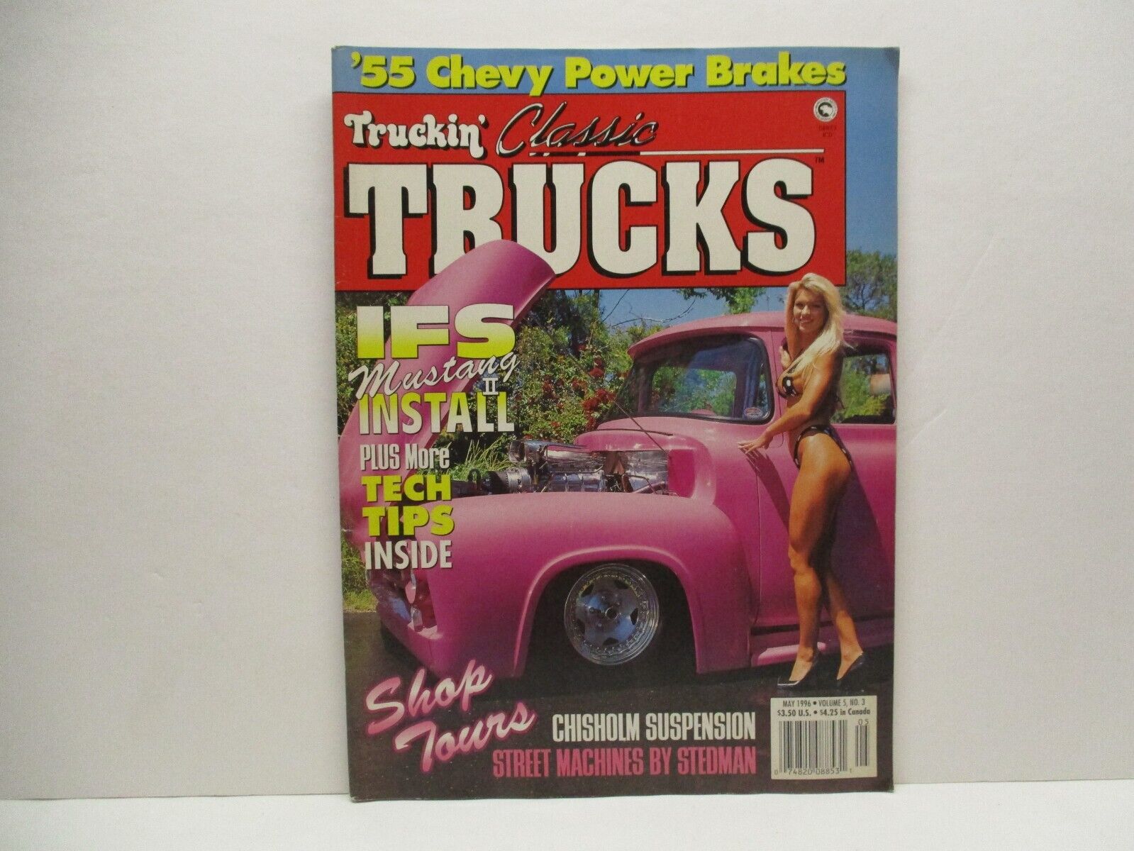 May 1996   Truckin Classic Trucks Magazine Ford Chevy Dodge Pickup 4x4 Toyota