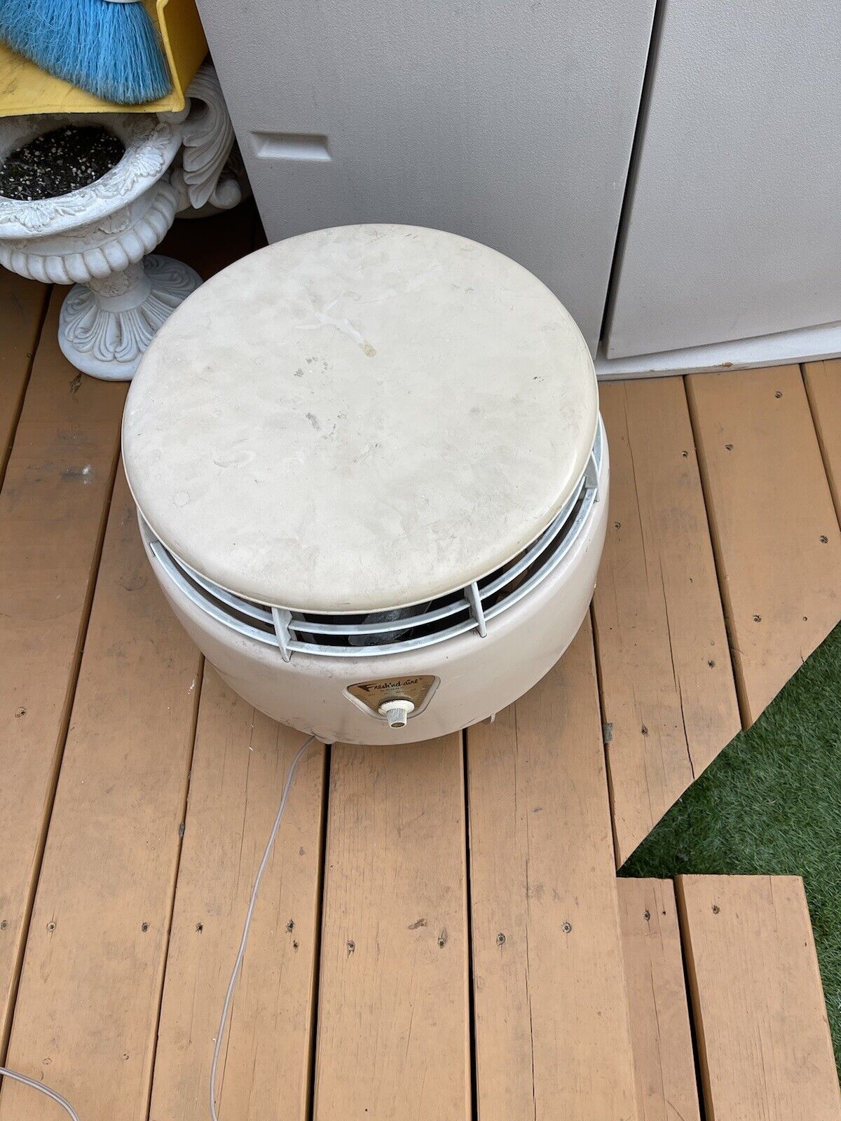 Vintage Fresh'nd-Aire by Cory Variable Speed Hassock Fan Working Great