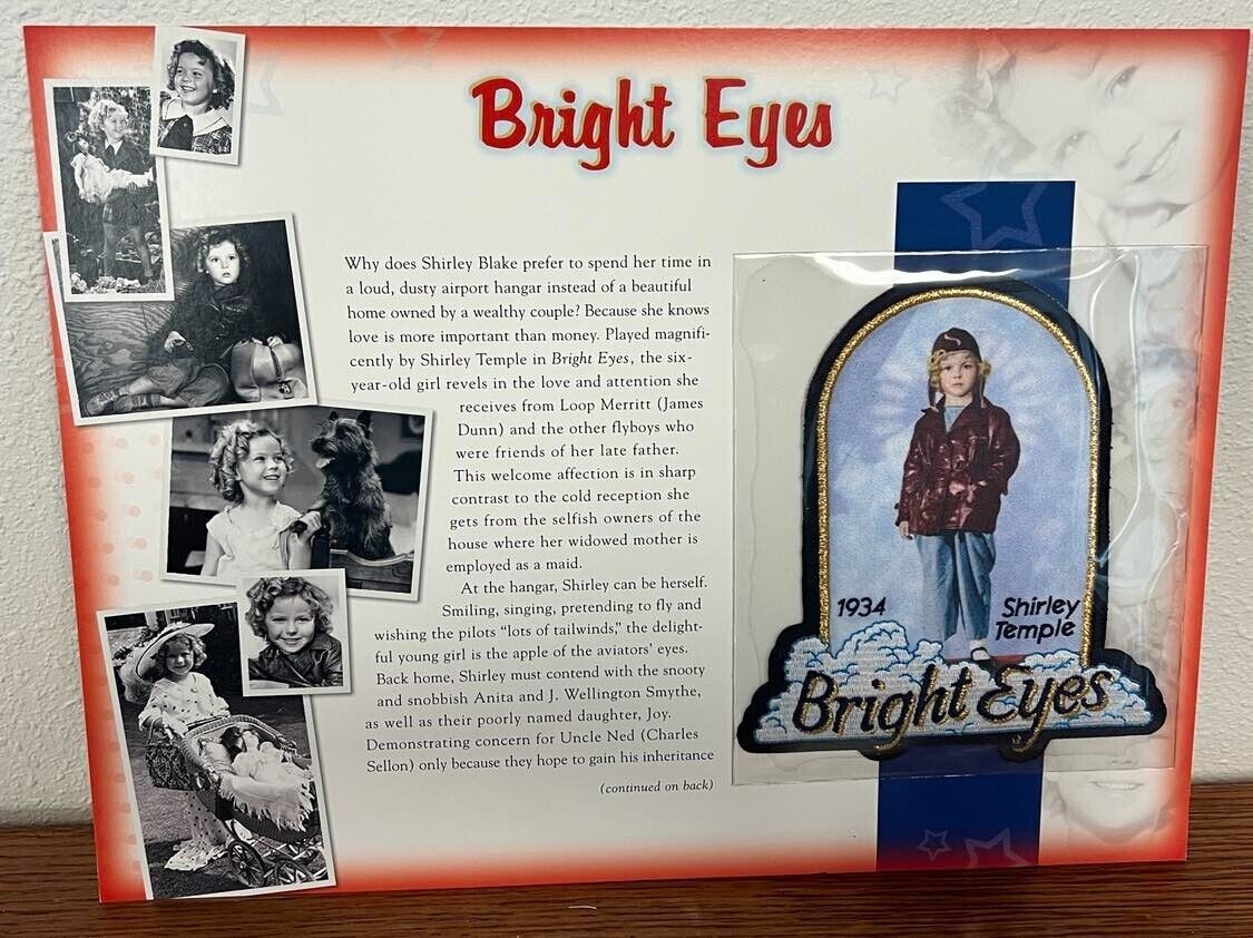 SHIRLEY TEMPLE BRIGHT EYES PATCH