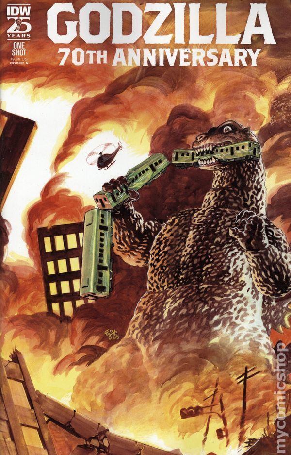 Godzilla 70th Anniversary 1A Stock Image