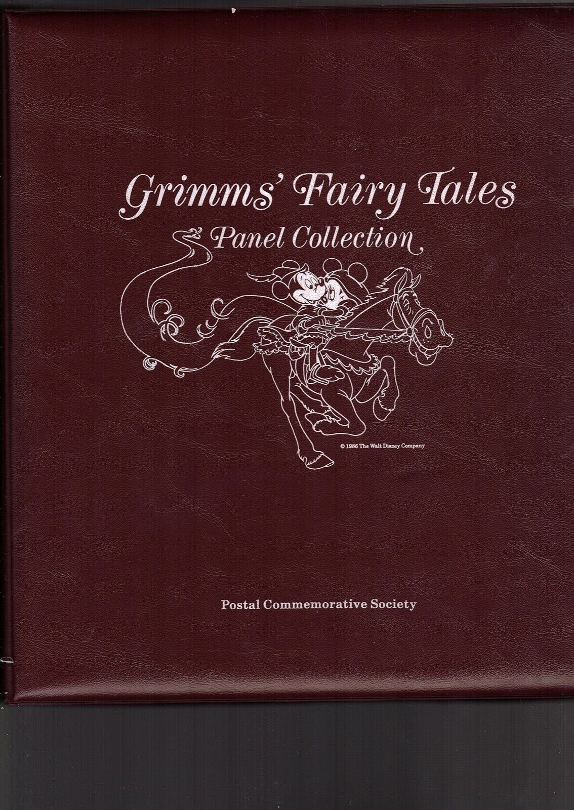 Disney Grimm's Fairy Tales Panel Collection Postal Stamp Book 14 Stamps (bb17