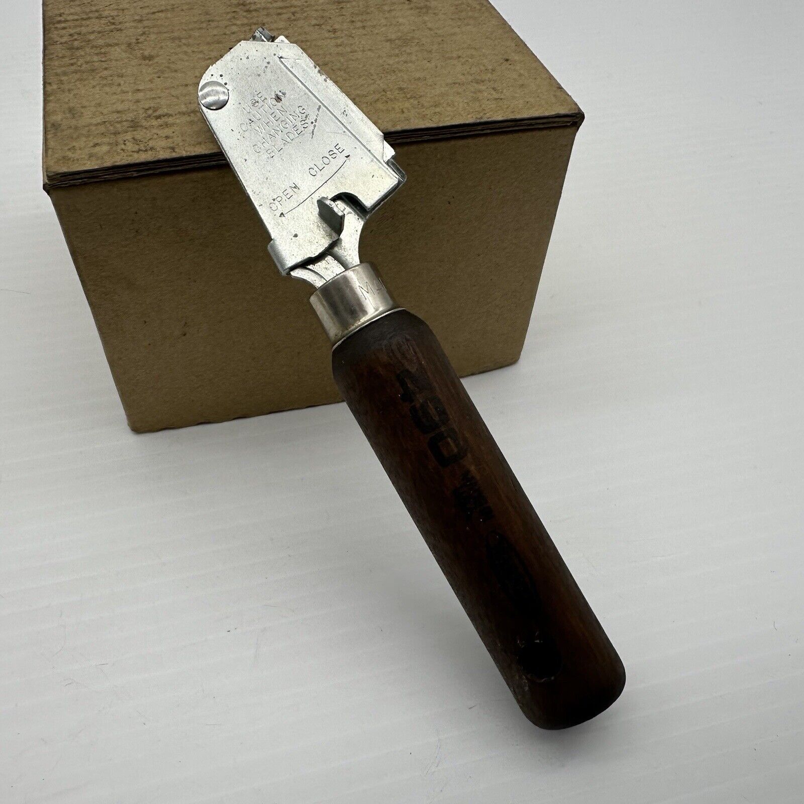  Vintage WARNER 490 Razor Knife Scraper Made in USA