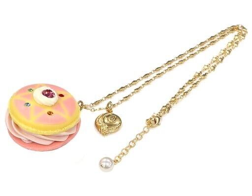 Sailor Moon Q-pot. Limited Crystal Star Macaron Macaroon Necklace from JPN