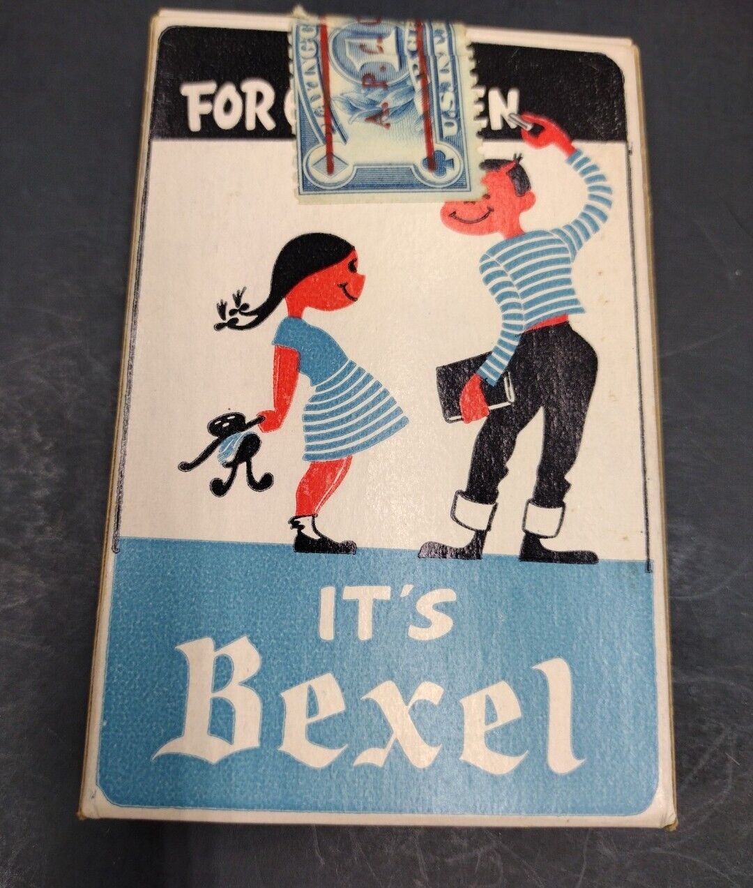 Vintage It's Bexel Playing Cards Plastic Coated