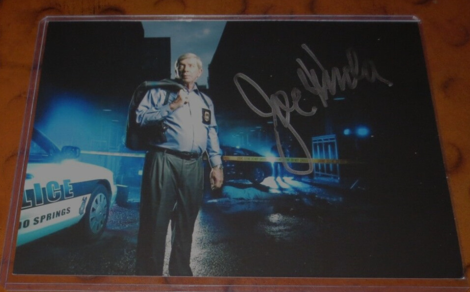 Lt Joe Kenda Homicide Hunter signed autographed photo American Detective Police