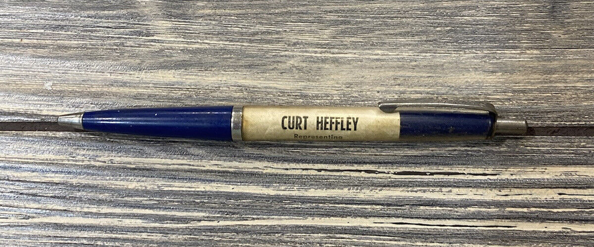 Vintage Curt Heffley Representing Wilkinson Akers Inc Pen