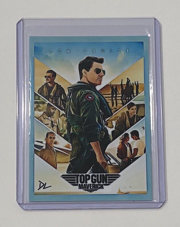 Top Gun Maverick Limited Edition Artist Signed Tom Cruise Card 7/10