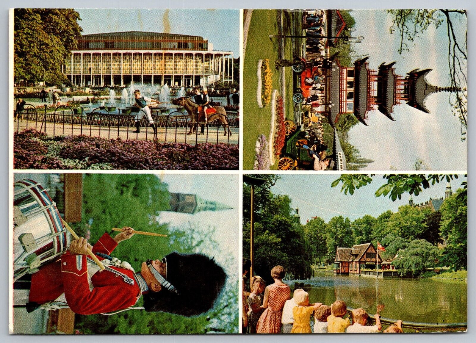 Tivoli Copenhagen Denmark Vintage Postcard-Rare