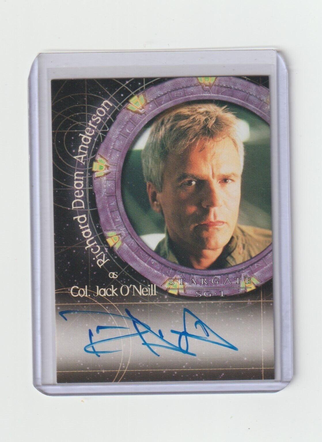 2000 Rittenhouse Stargate SG-1 Richard Dean Anderson Auto Autograph