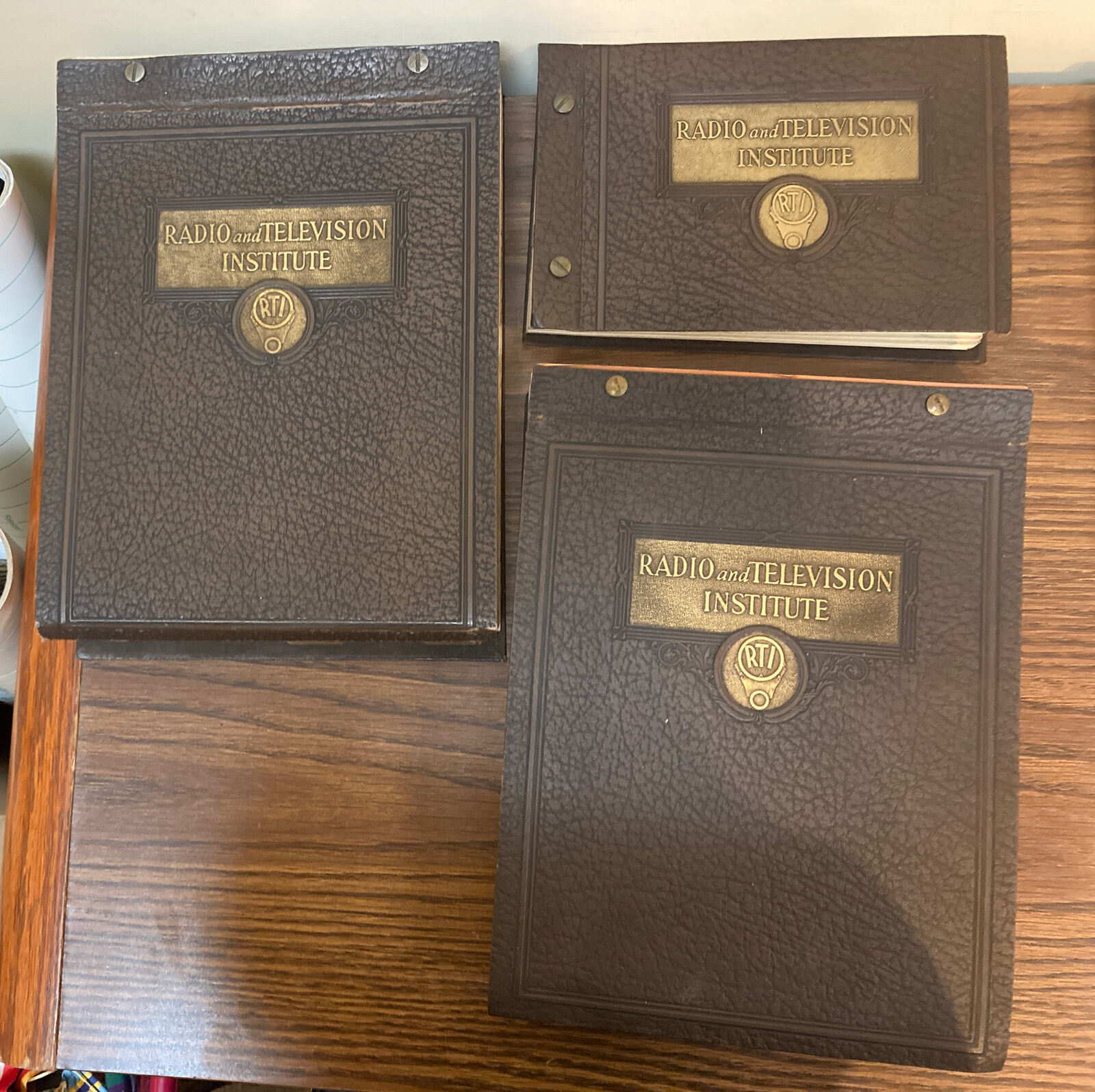 Vintage Radio and Television Institute Service Manual Various Models Lot Of 3
