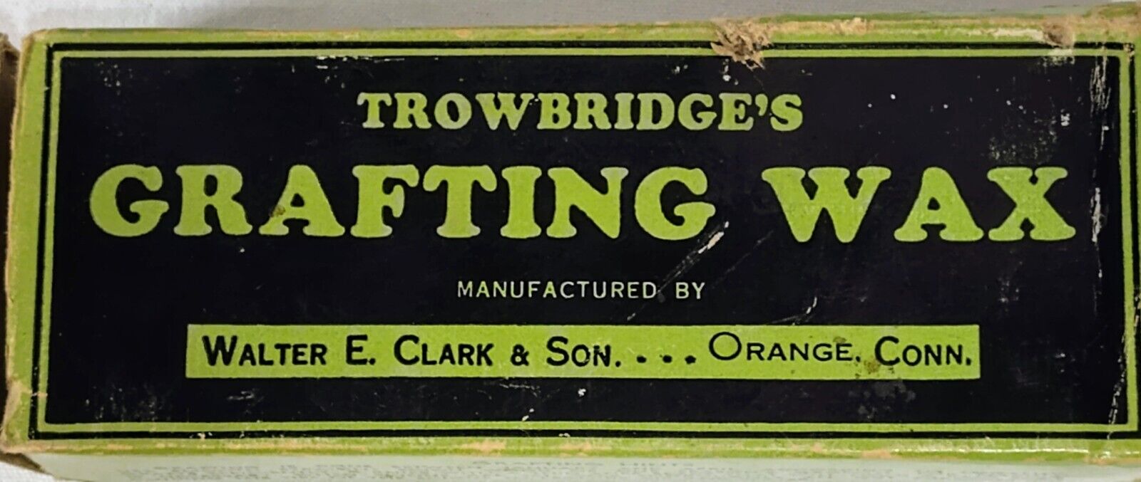 Vintage Trowbridge\'s Grafting Wax  1/2 pound