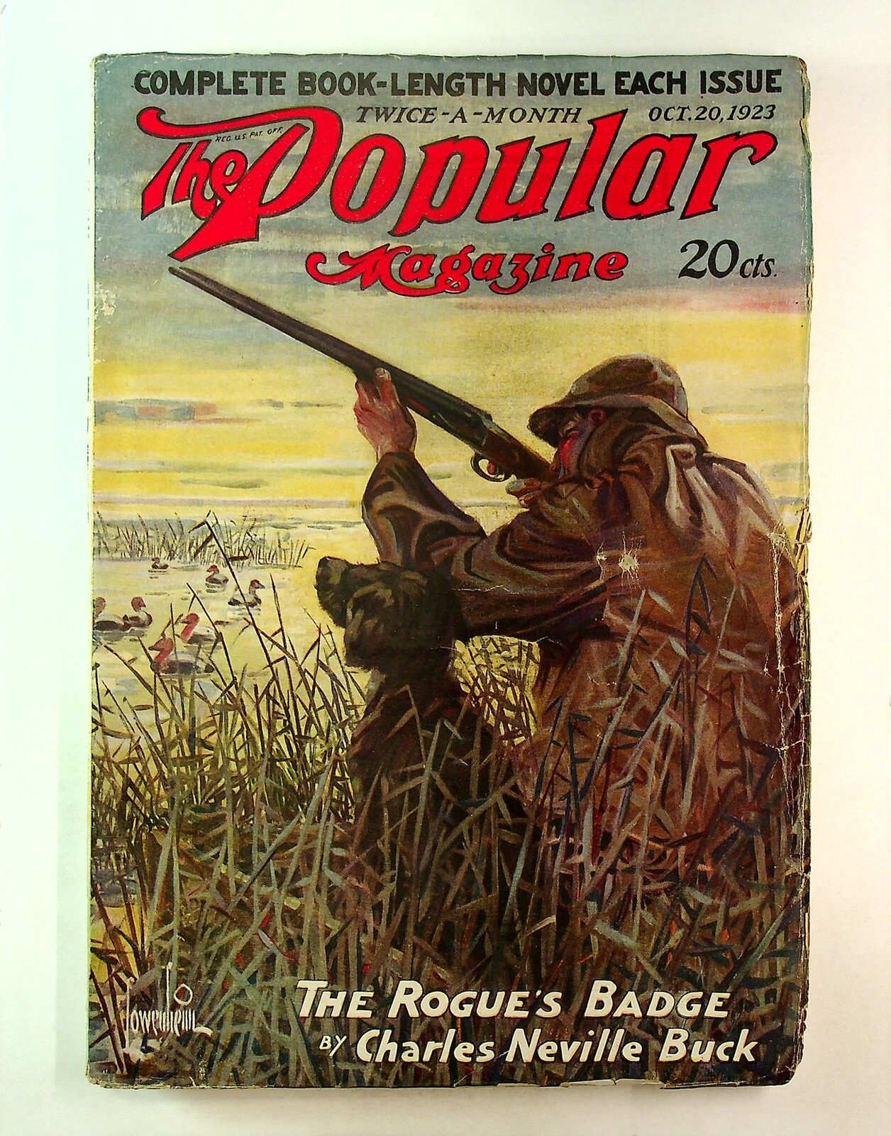 Popular Magazine Pulp Oct 20 1923 Vol. 70 #1 VG
