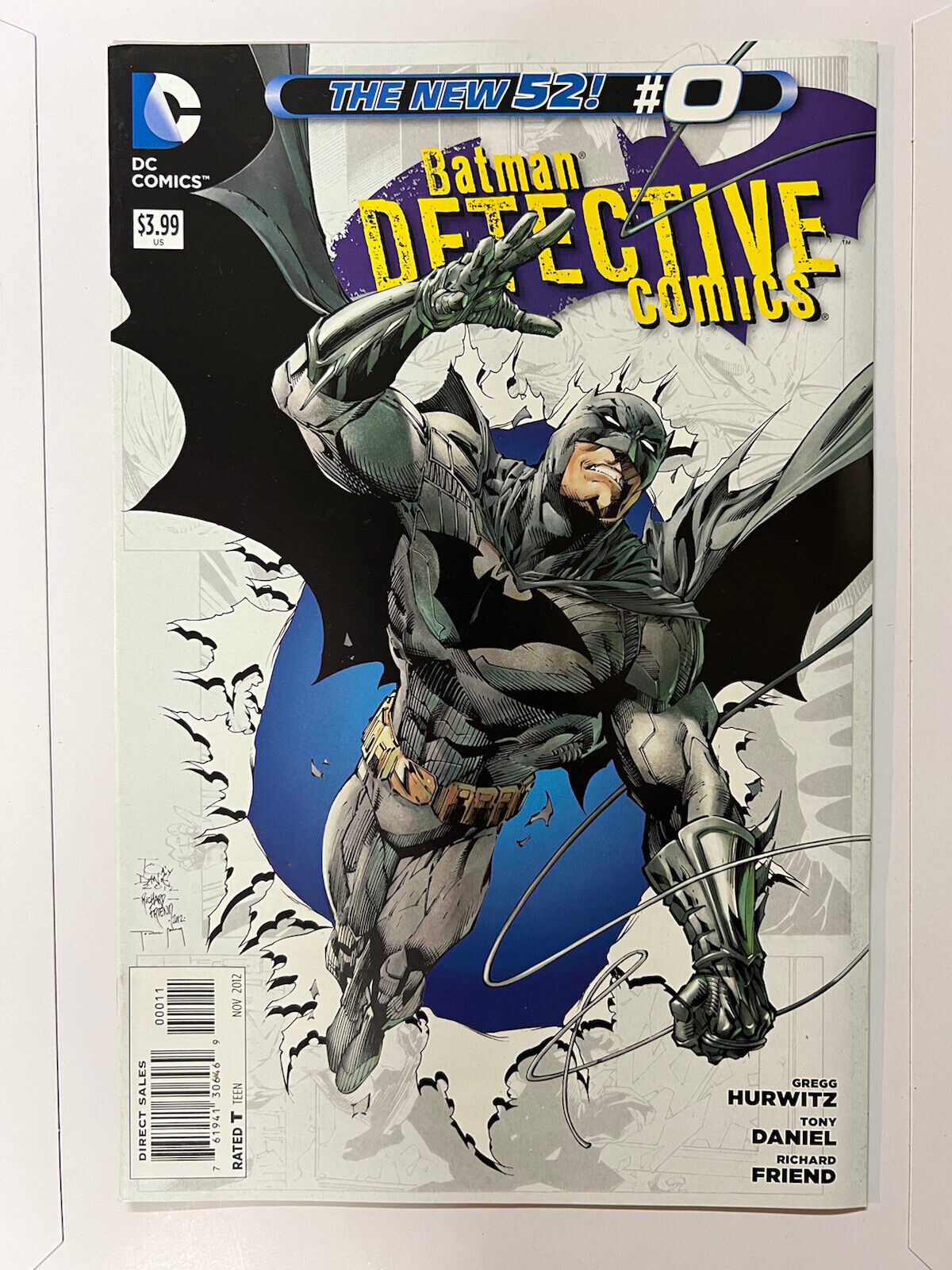 Batman -Detective Comics #0 -DC Comics 2012- The New 52 | Combined Shipping 