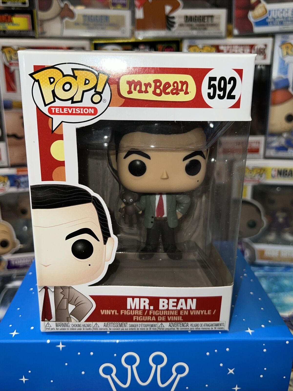 Funko Pop Vinyl: Mr. Bean #592 Vaulted - with Free Protector