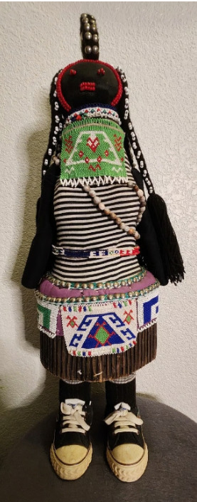 Vintage Zulu Doll - 27\