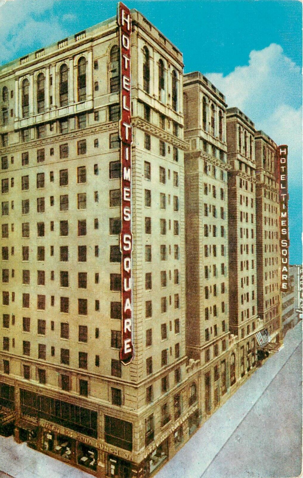 Hotel Times Square NY New York NY 43rd West Broadway Postcard