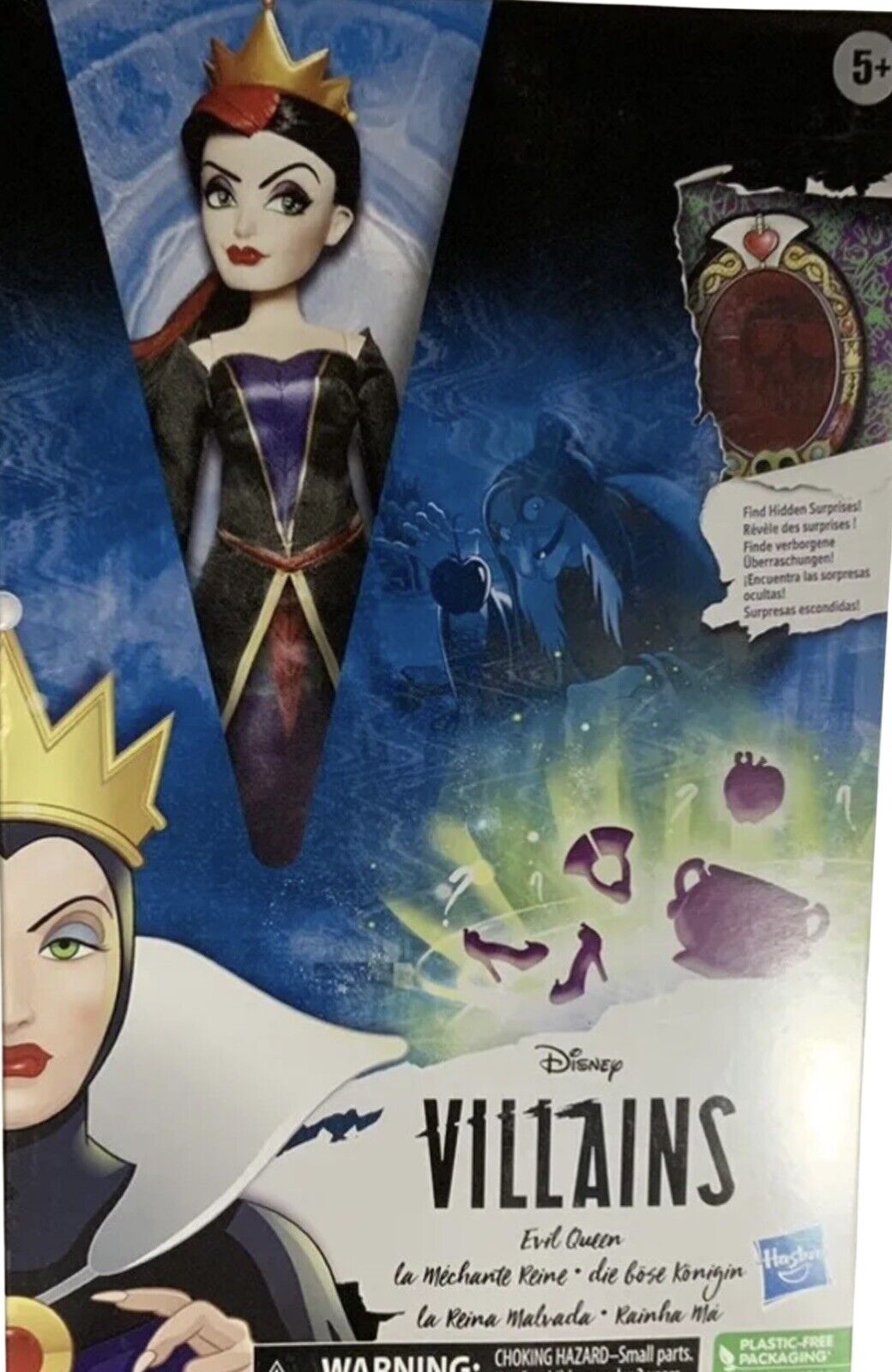 Hasbro Disney Villains EVIL QUEEN Queen Witch Figure New 28cm