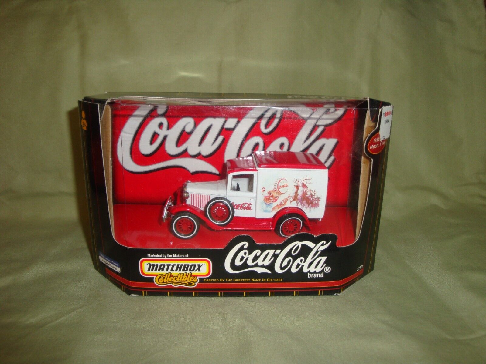 1998 Matchbox Of a 1930 Coca Cola Delivery Van- Die Cast Toy