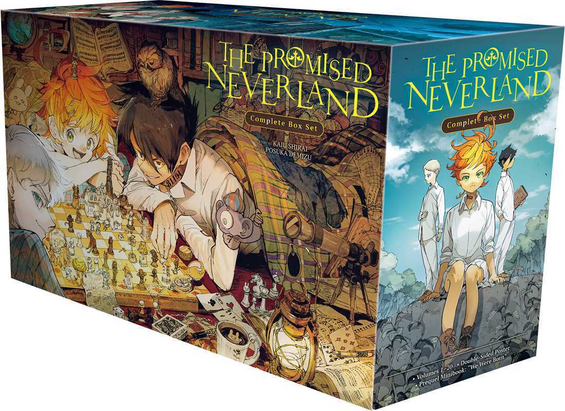 The Promised Neverland Complete Manga Box Set Volumes 1-20