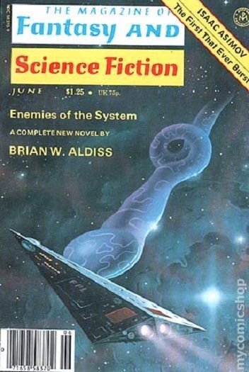 Magazine of Fantasy and Science Fiction Vol. 54 #6 VG 1978 Stock Image Low Grade