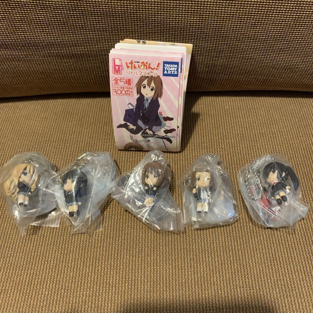 K-ON   Keychain  lot Ritsu Azusa Yui Complete set  