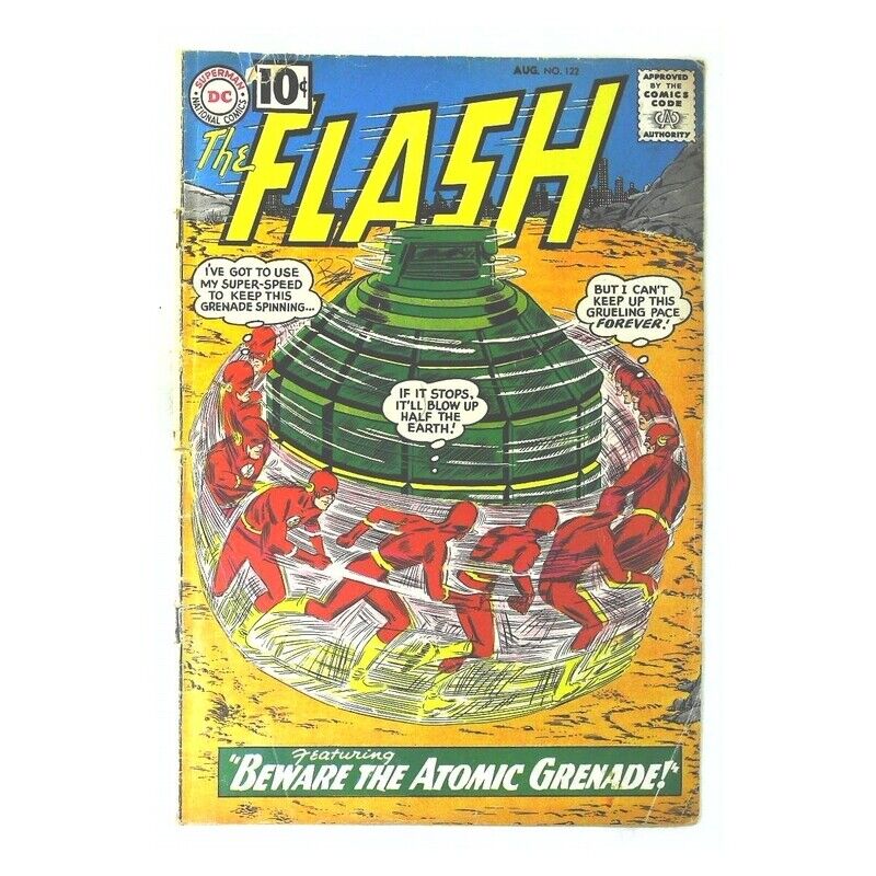 Flash (1959 series) #122 in Very Good minus condition. DC comics [g*