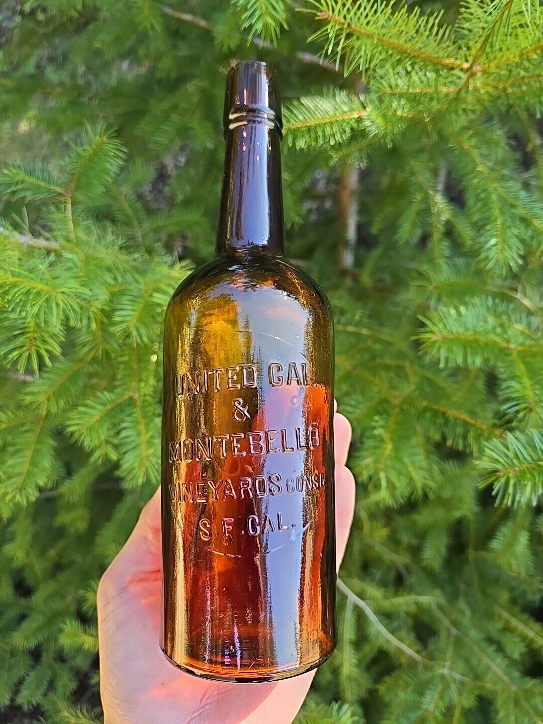 Scarce Old Western Whiskey◇United Cal+Montebello Vineyards San Francisco Liquor