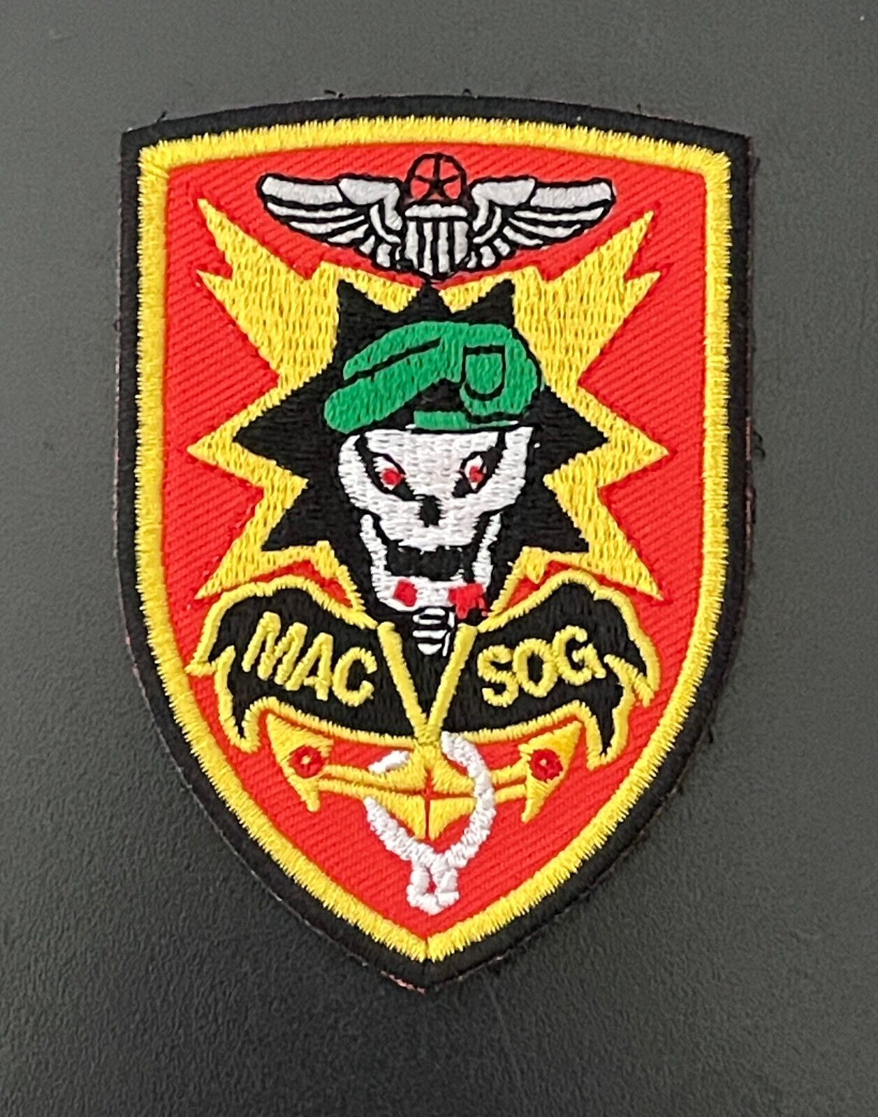 Special Forces MACV-SOG Hook & Loop Morale Patch  Reproduction - USA Seller 