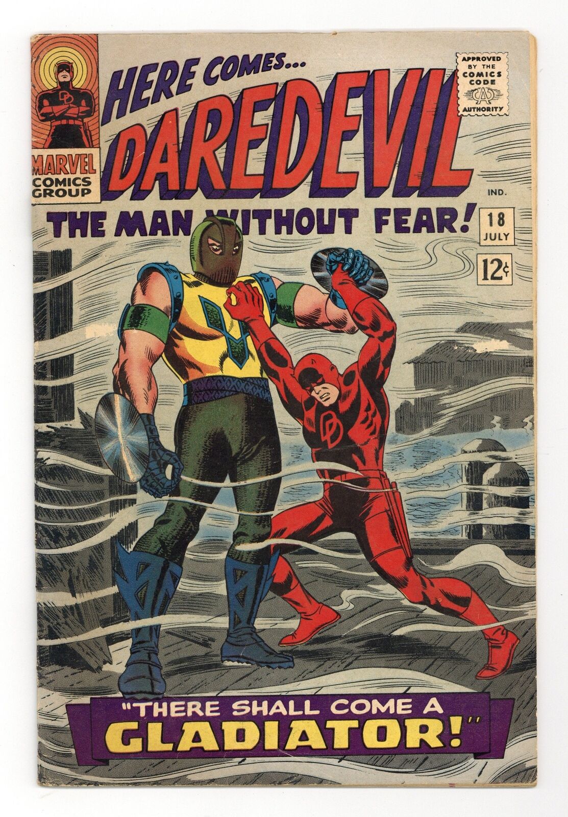 Daredevil #18 GD/VG 3.0 RESTORED 1966