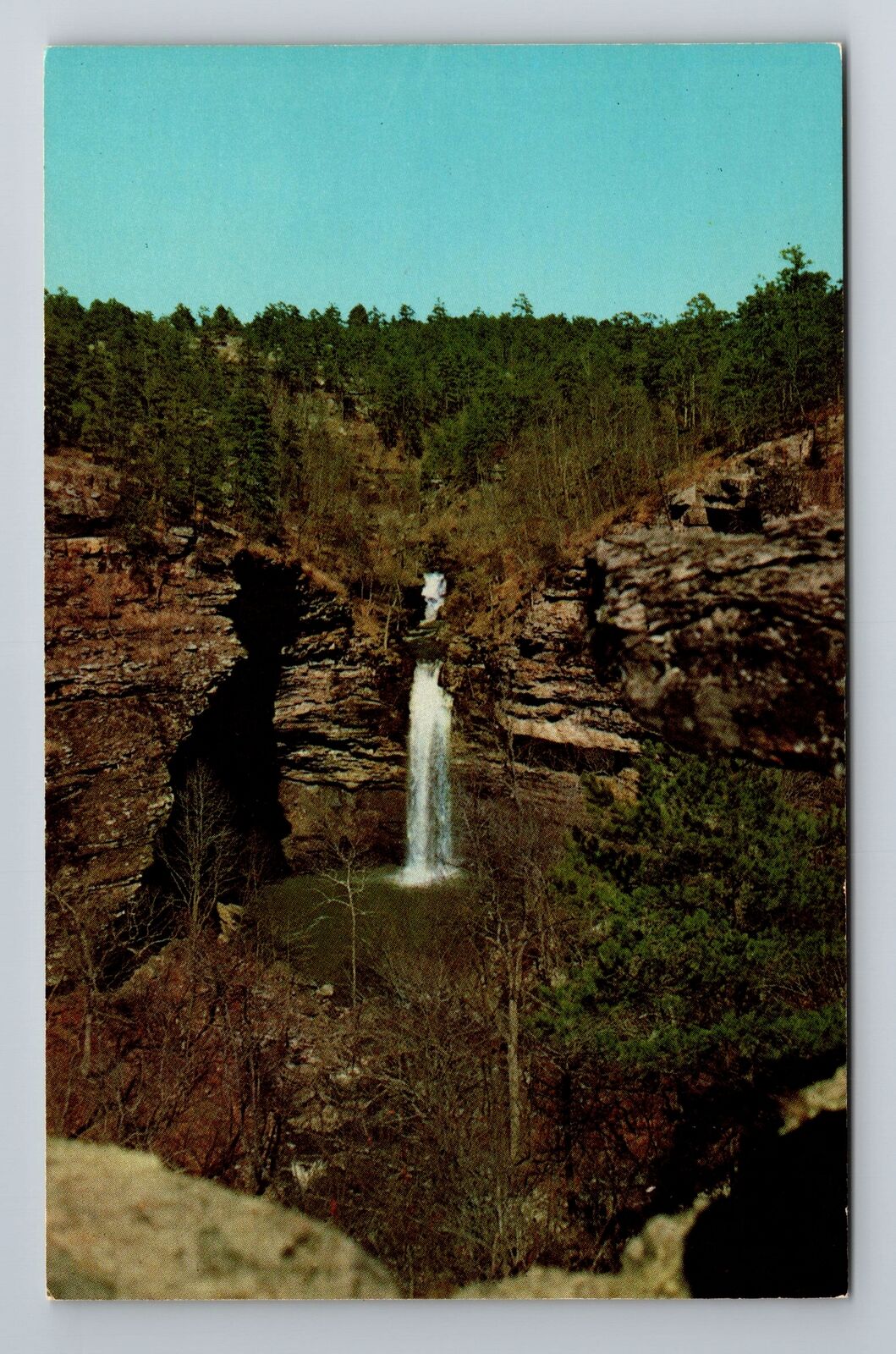 AR-Arkansas, Cedar Falls, Petit Jean State Park, Antique, Vintage Postcard