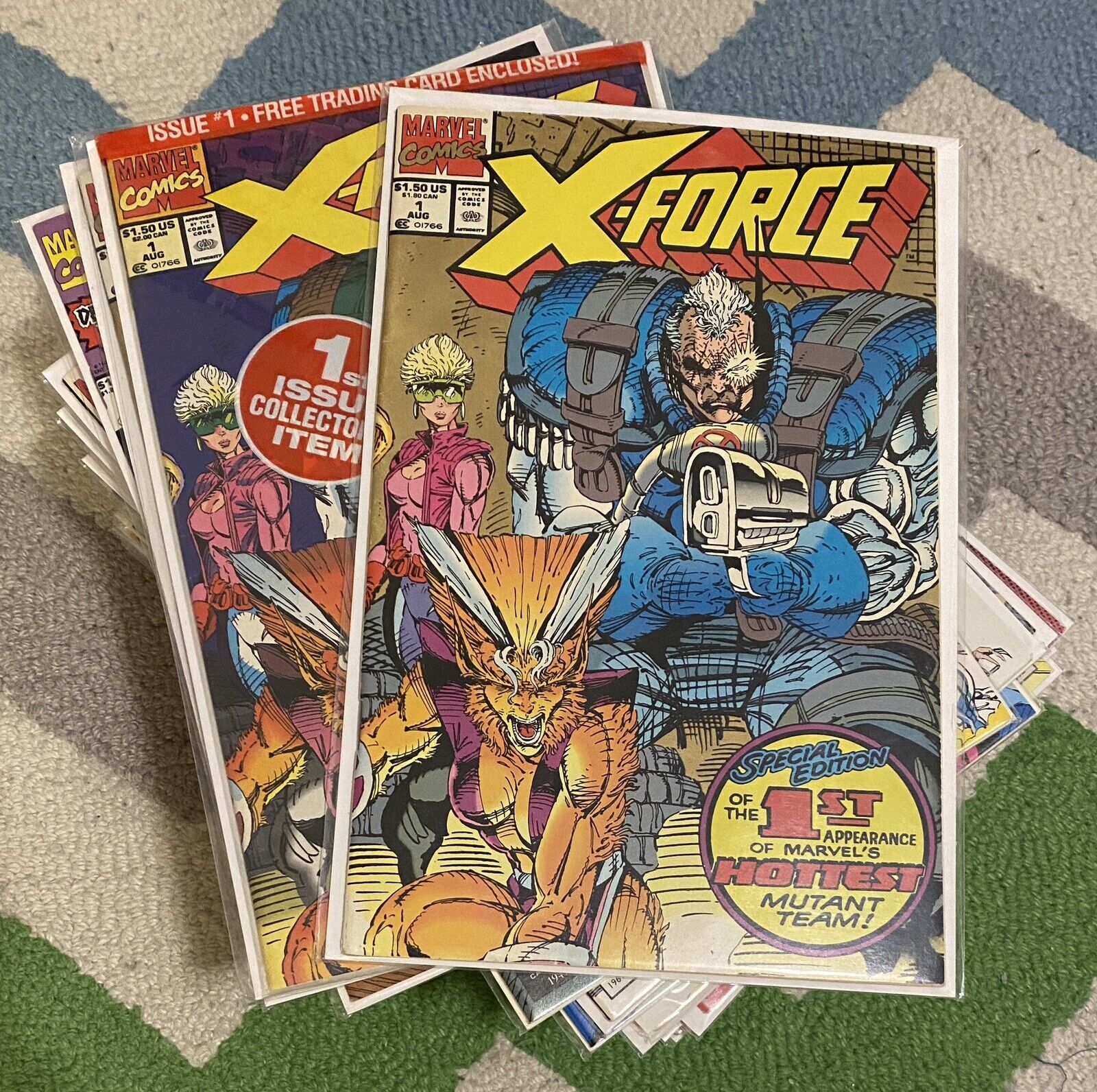 HUGE X-FORCE LOT 57 Issues $1.50 per issue #1-49 + DUPES - Marvel
