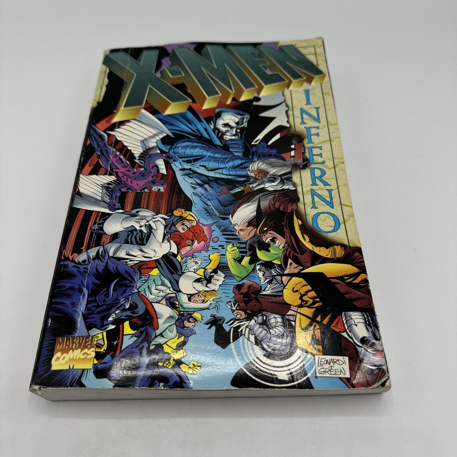 X-men Inferno by Chris Claremont 1996, Paperback TPB Book 1st First print